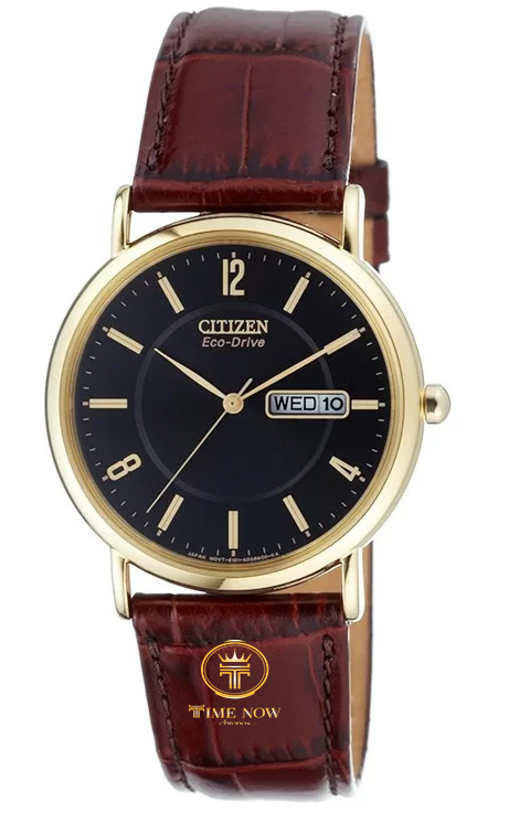 ĐỒNG HỒ NAM CITIZEN ECO-DRIVE BM8242-08E CASE GOLD DÂY DA