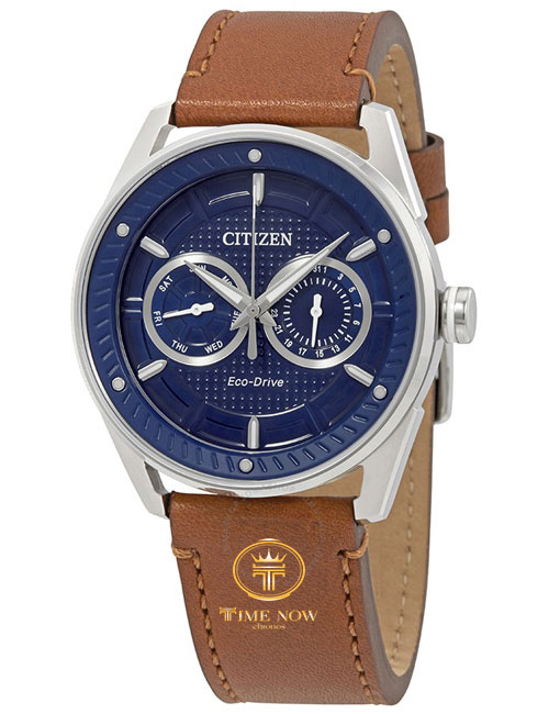 ĐỒNG HỒ NAM CITIZEN BU4020-01L CTO ECO-DRIVE TECHNOLOGY CASE SILVER DÂY DA
