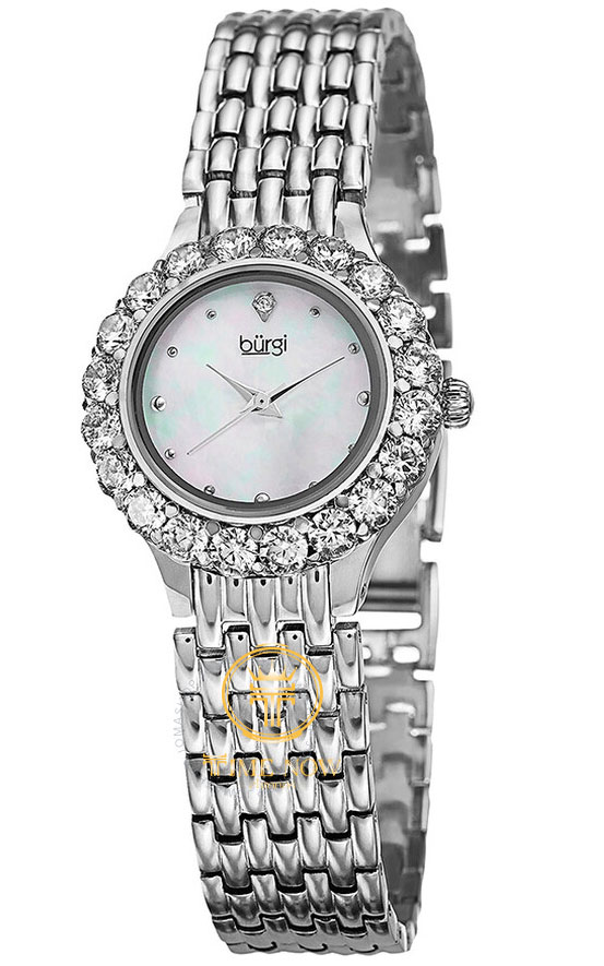ĐỒNG HỒ NỮ BURGI CRYSTAL ACCENTED WATCH BUR107SS