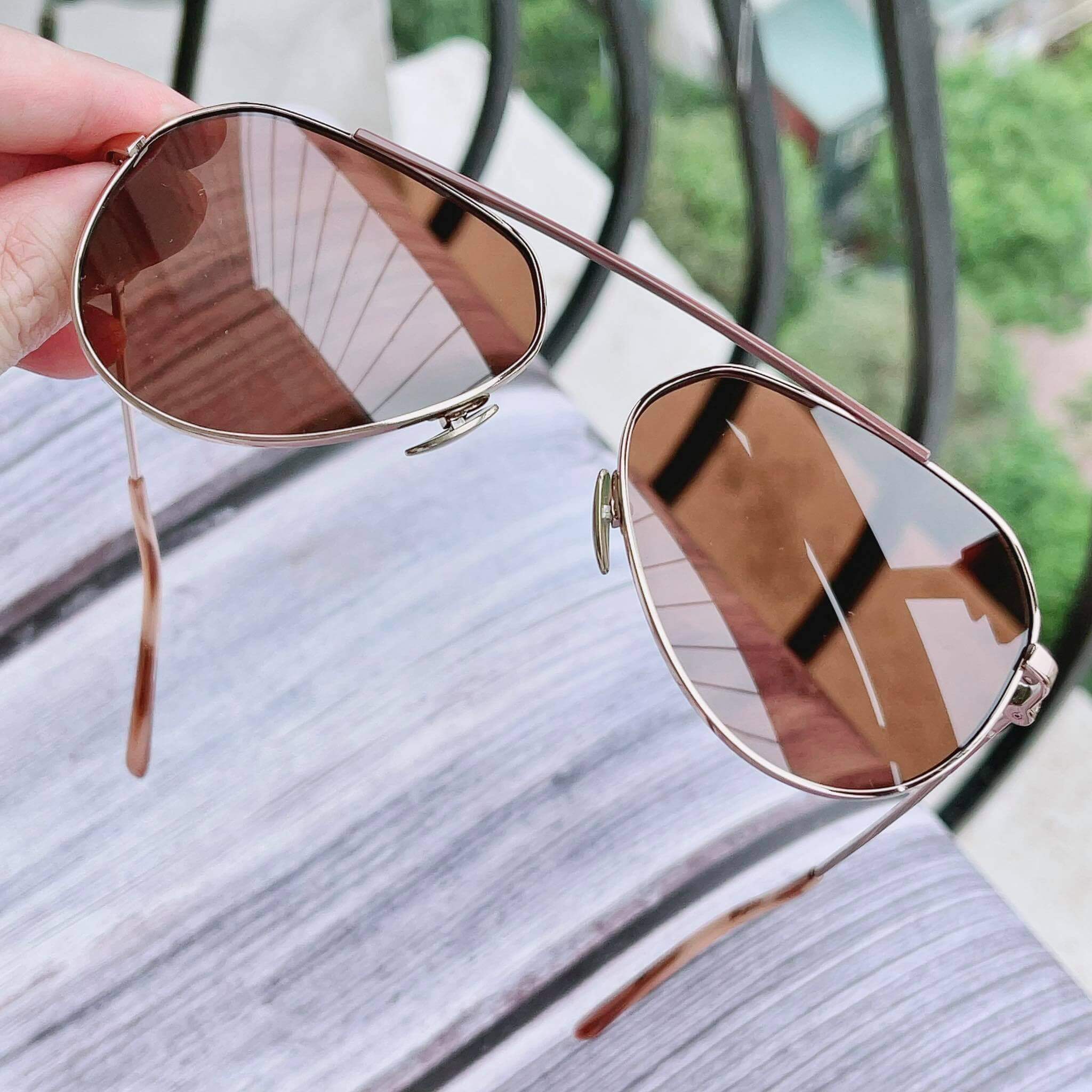 Buy Calvin Klein rosegold CK19147S Brow Bar Oversized Aviator for Women in  MENA, Worldwide