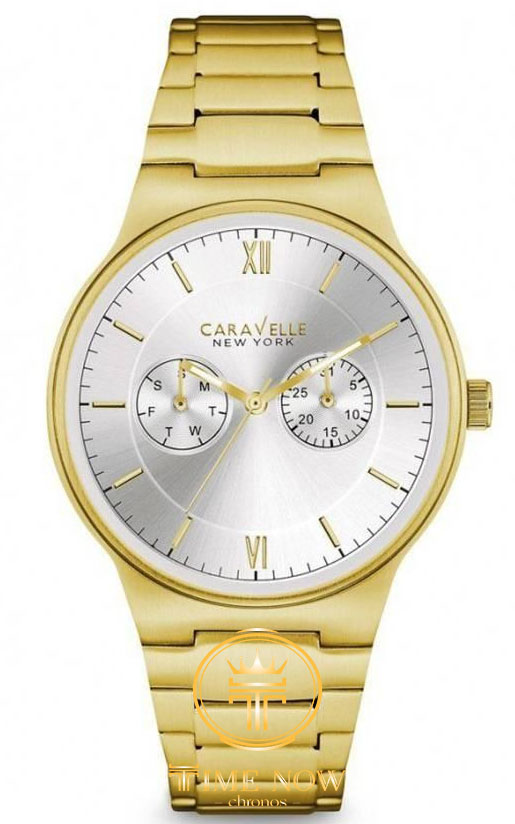ĐỒNG HỒ NAM DÂY THÉP CARAVELLE 44A109 (40MM)