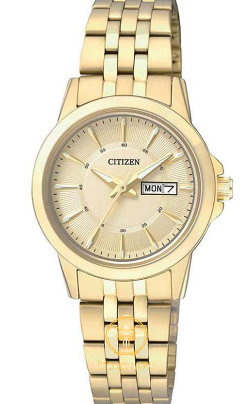 ĐỒNG HỒ NỮ CITIZEN EQ0603-59P FULL VÀNG
