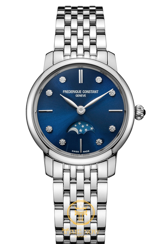 ĐỒNG HỒ NỮ FREDERIQUE CONSTANT FC-206ND1S26B SLIMLINE MOONPHASE 30MM