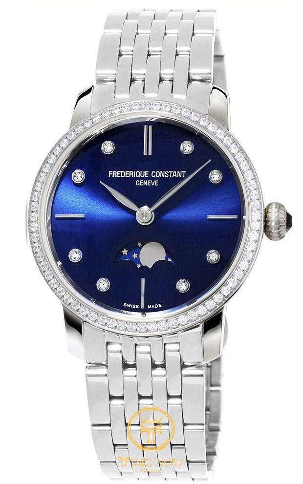 ĐỒNG HỒ NỮ FREDERIQUE CONSTANT FC-206ND1SD26B SLIMLINE MOONPHASE