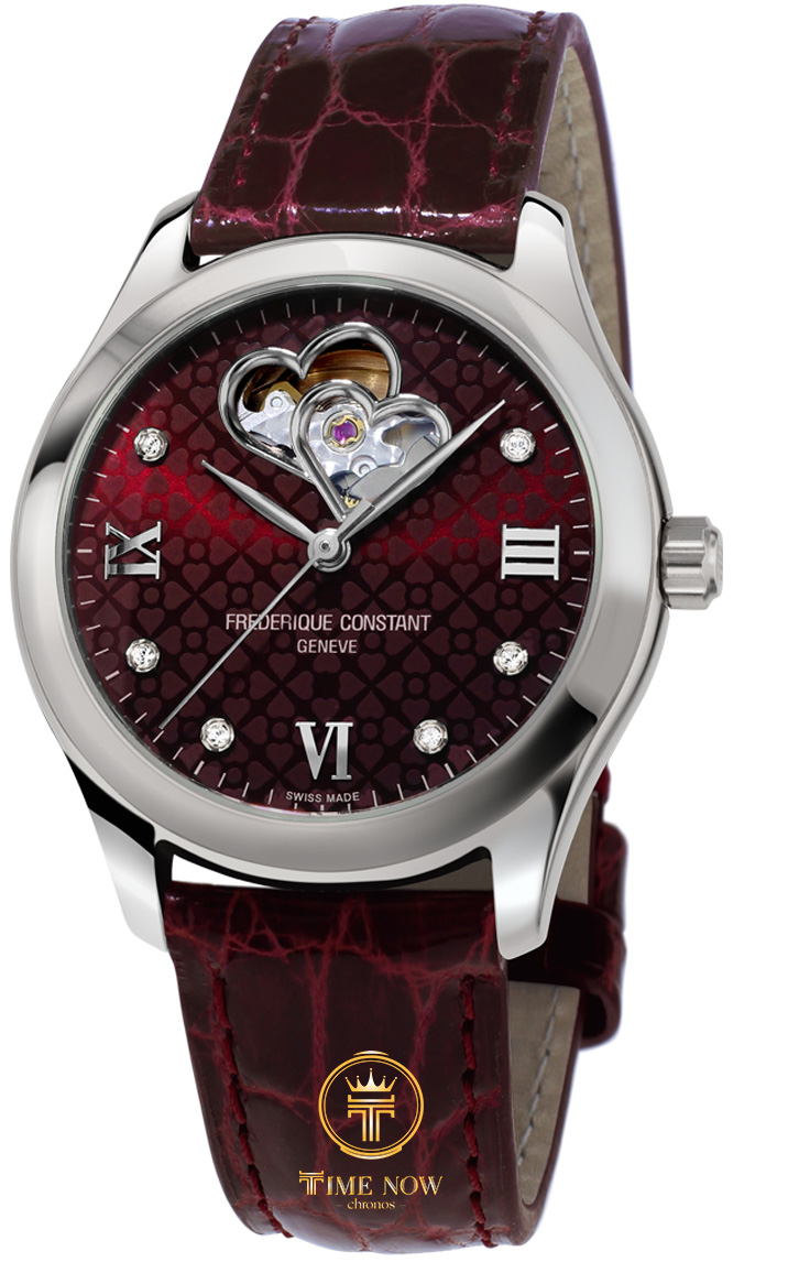 ĐỒNG HỒ NỮ FREDERIQUE CONSTANT FC-310BRGDHB3B6 DOUBLE HEART WATCH 36MM