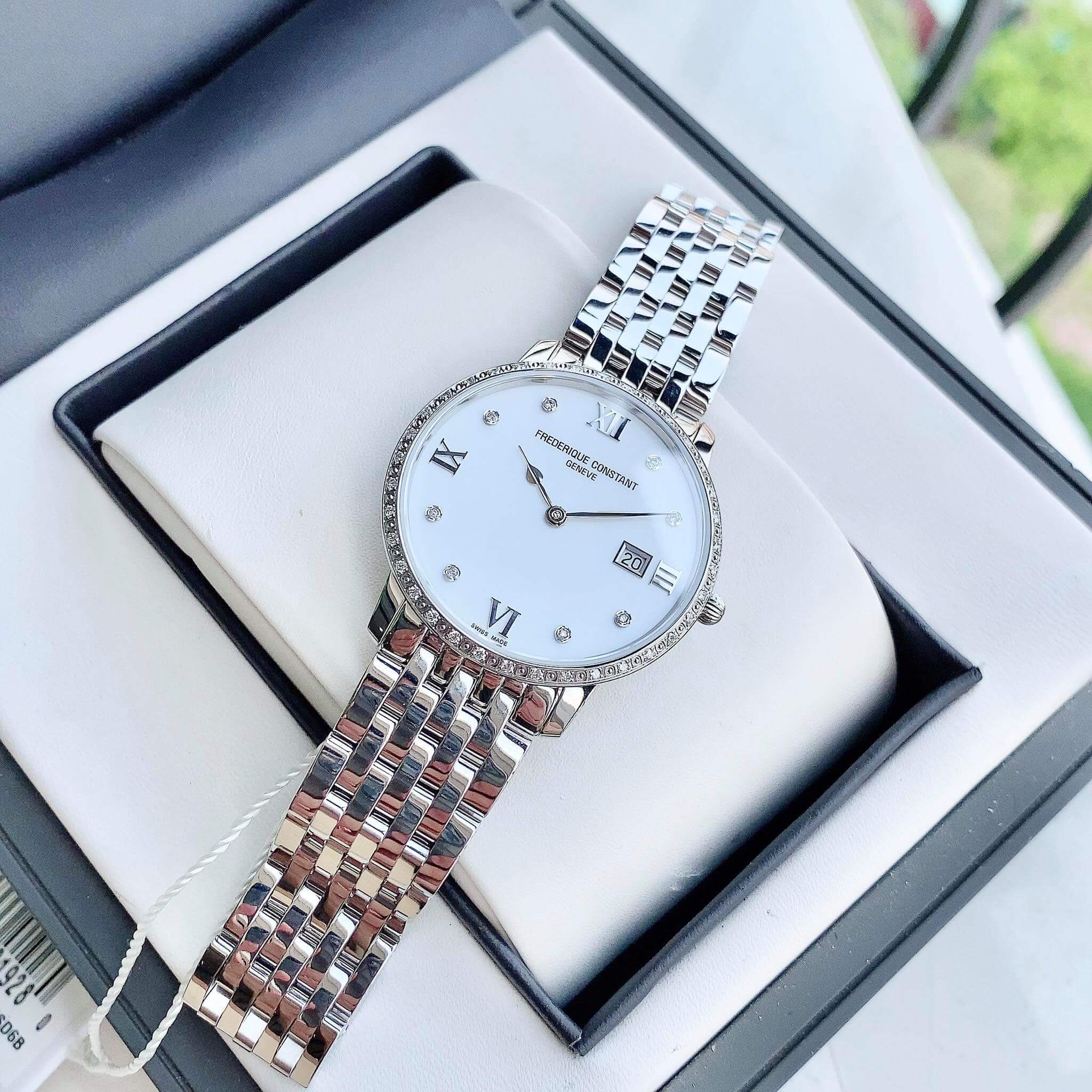 ĐỒNG HỒ NỮ FREDERIQUE CONSTANT SLIMLINE FC-220MPWD3SD6B LADIES WATCH 36MM