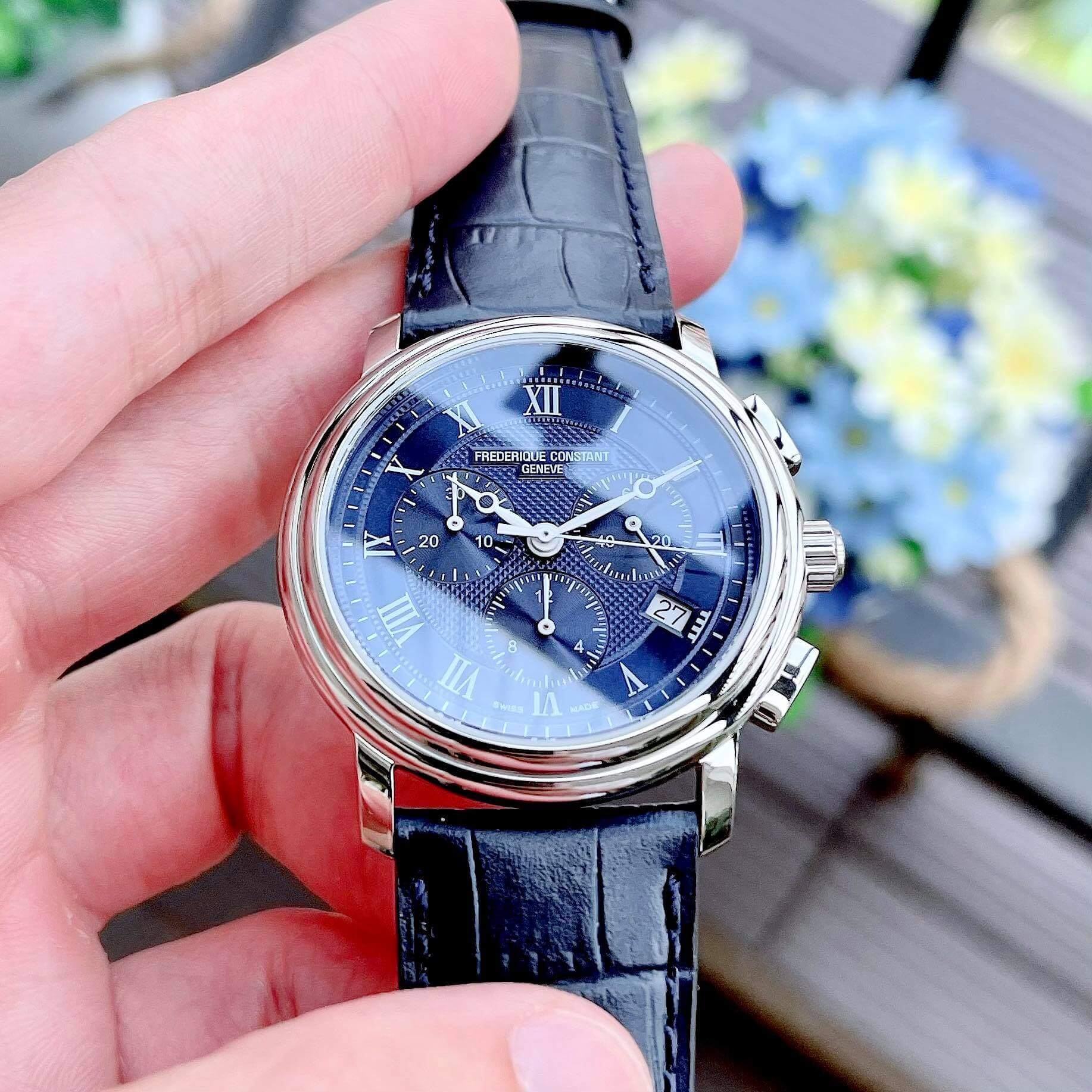ĐỒNG HỒ FREDERIQUE CONSTANT FC-292MCN4P6 CHRONOGRAPH BLUE