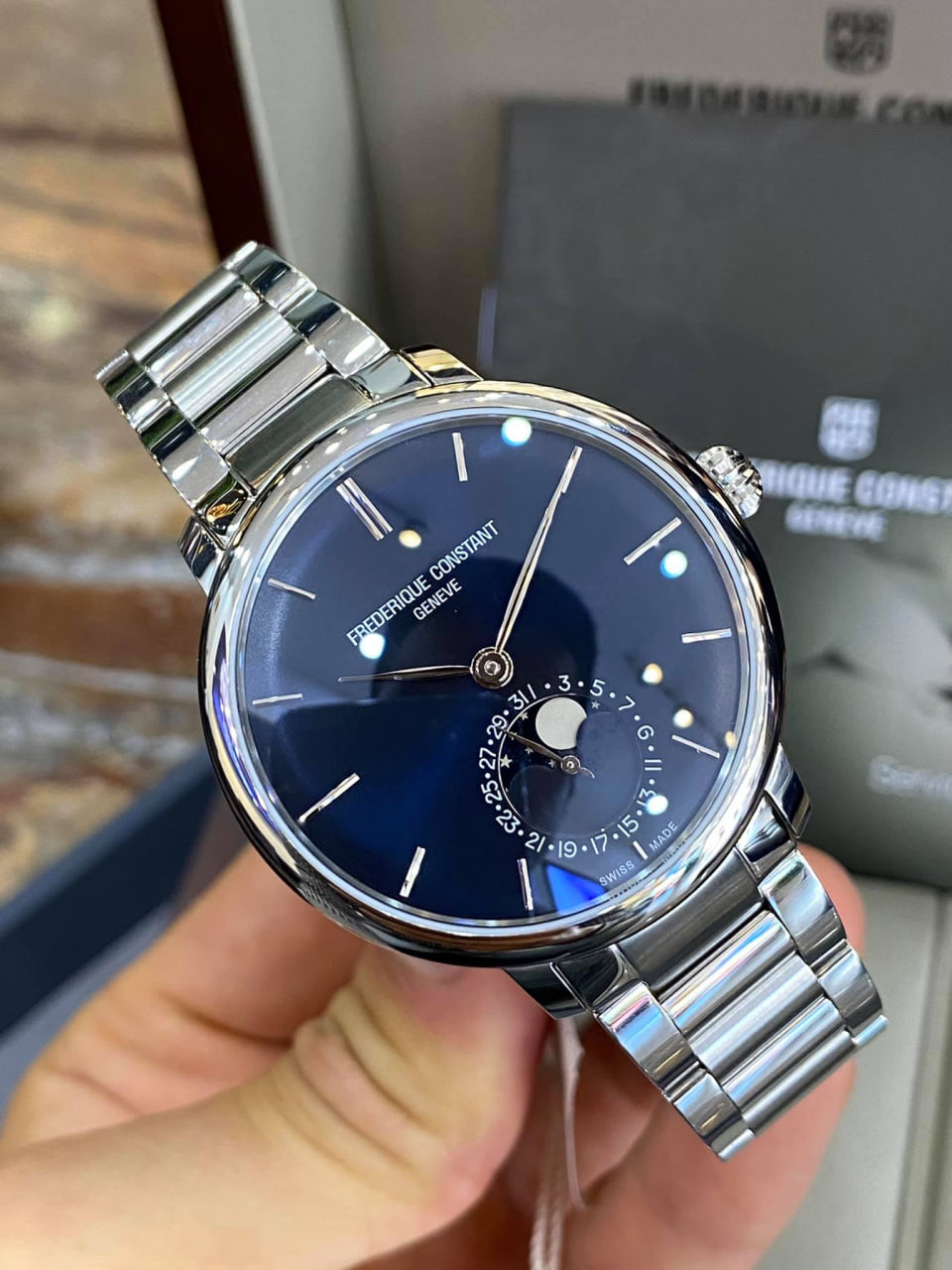 ĐỒNG  HỒ NAM FREDERIQUE CONSTANT 703N3S6B SIZE 39