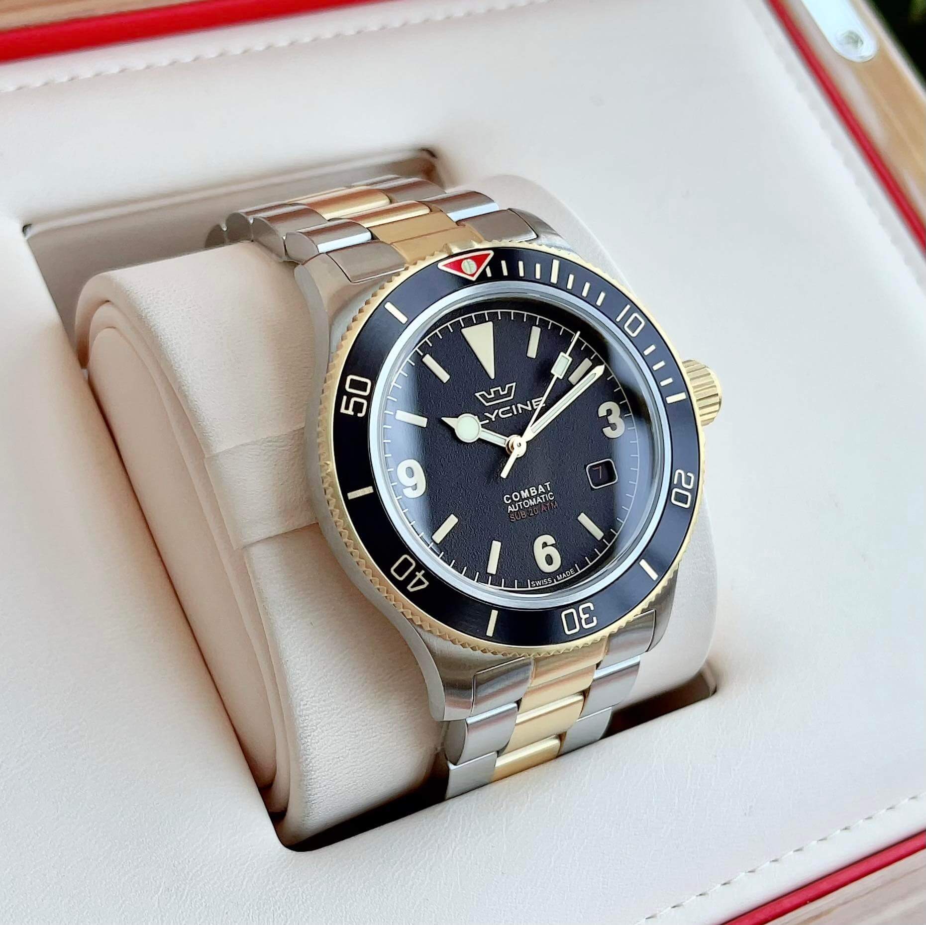 ĐỒNG HỒ NAM GLYCINE GL0259 SIZE 42