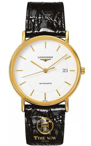 ĐỒNG HỒ LONGINES PRESENCE AUTOMATIC WHITE DIAL MEN'S WATCH L4.921.2.18.2 (L49212182)