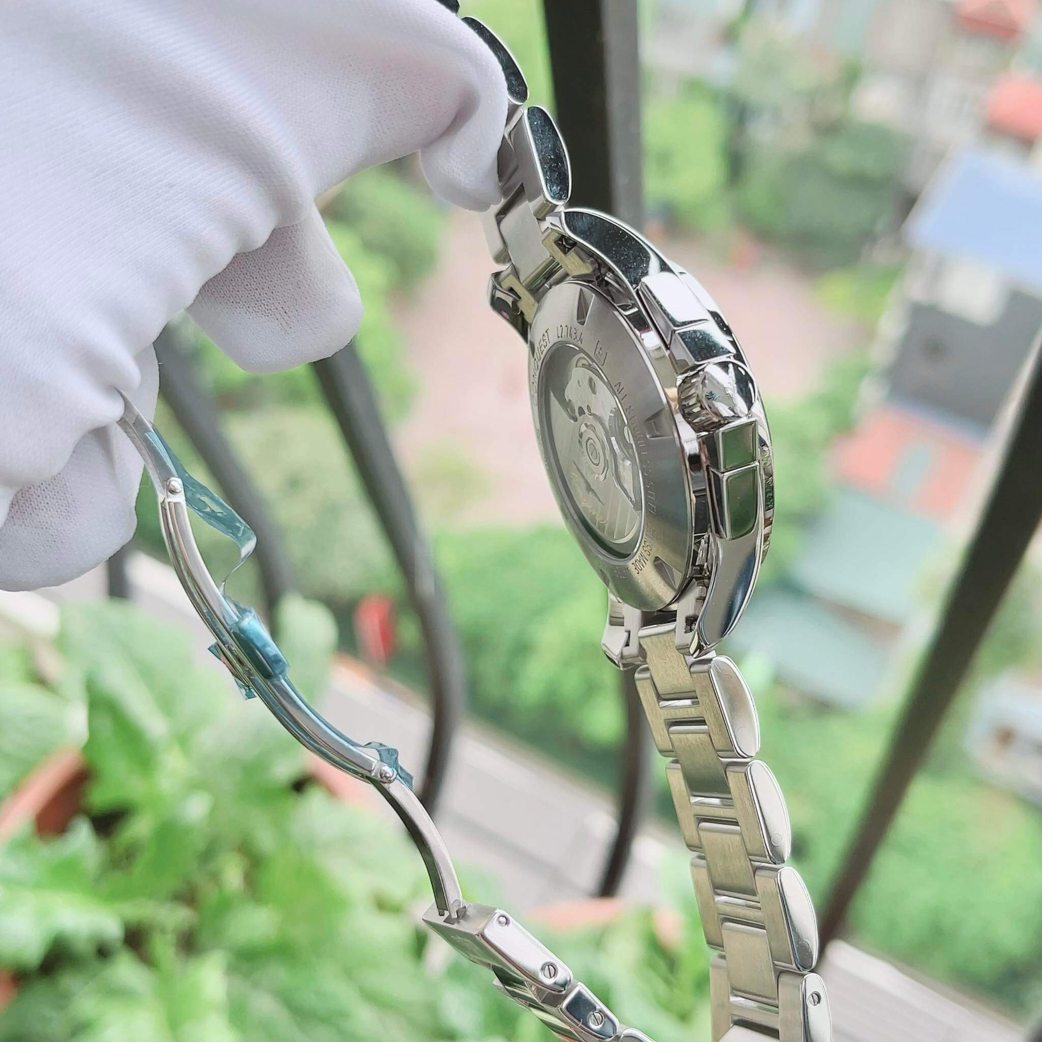 ĐỒNG HỒ LONGINES CONQUEST AUTOMATIC CHRONOGRAPH  L27434766 L2.743.4.76.6