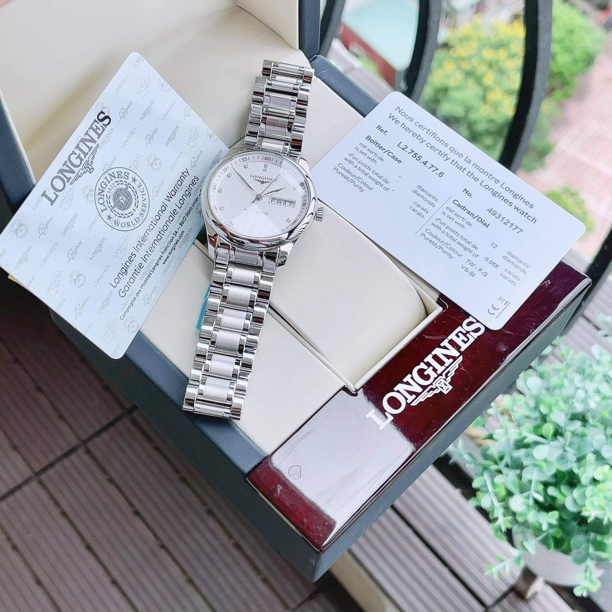 ĐỒNG HỒ LONGINES MASTER L2.755.4.77.6 (L27554776 ) 38.5MM