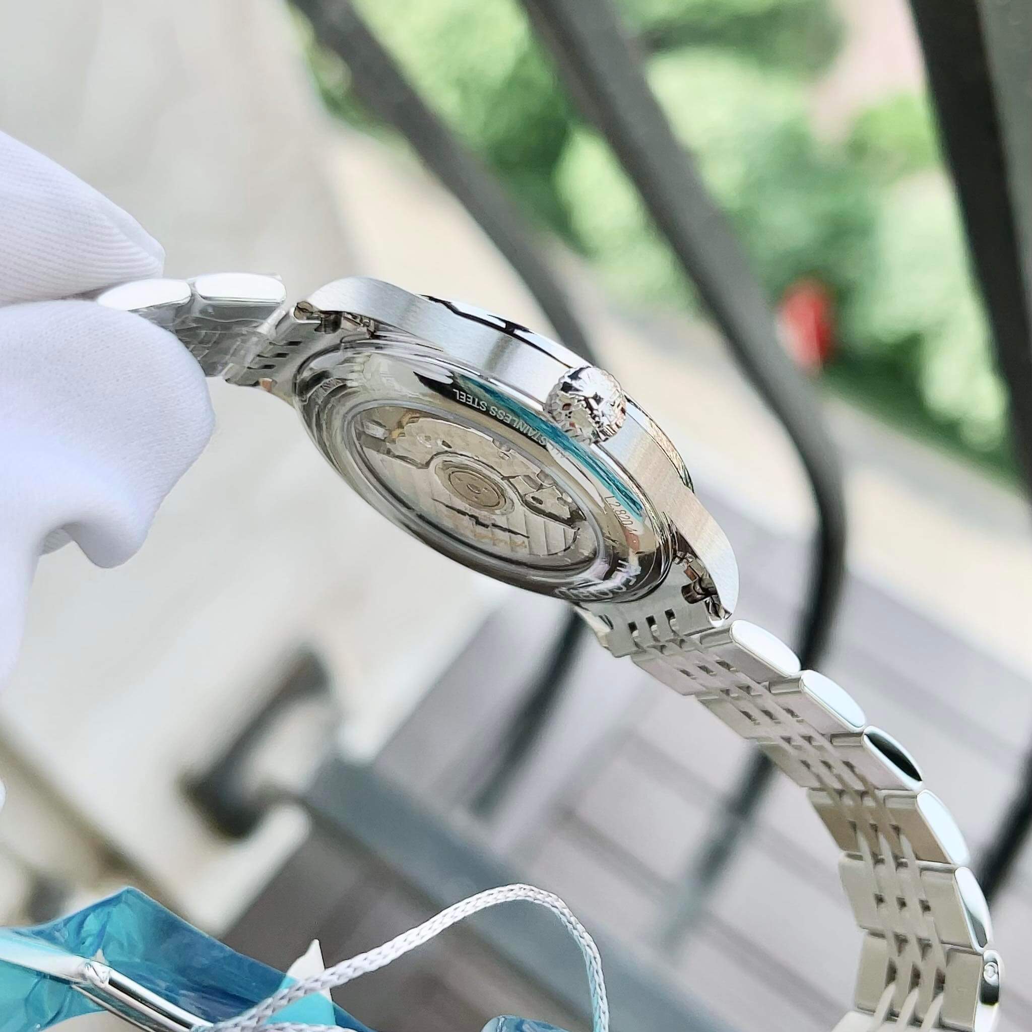 ĐỒNG HỒ LONGINES RECORD L2.820.4.56.6 WATCH 38.5MM (L28204566)