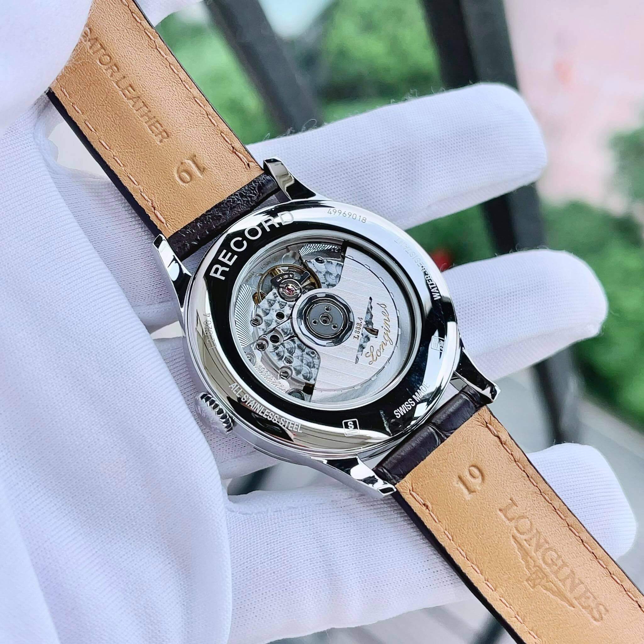 ĐỒNG HỒ LONGINES RECORD L2.820.4.76.2 (L28204762) WATCH 38.5MM