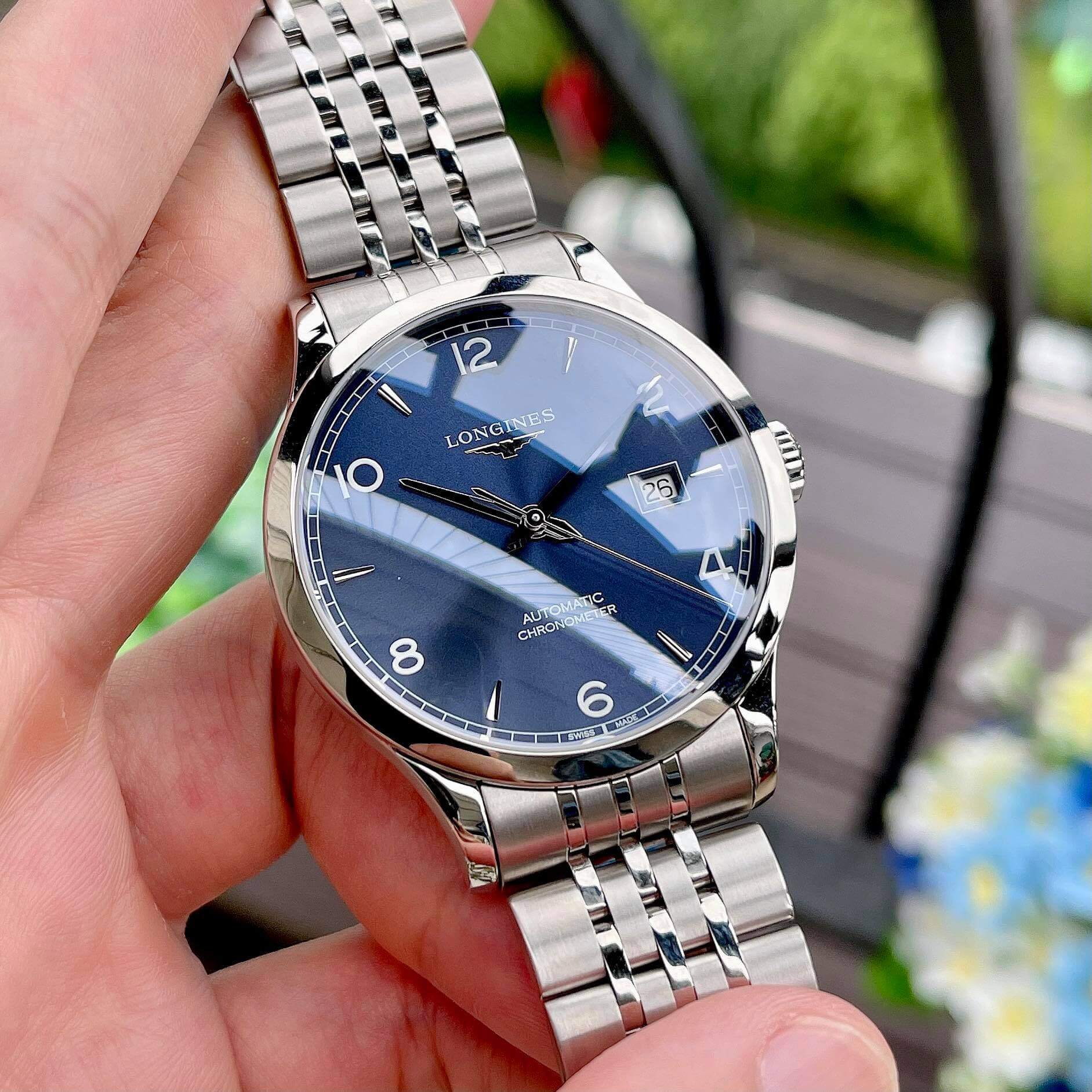 ĐỒNG HỒ LONGINES RECORD L2.821.4.96.6 ( L28214966 ) 40MM