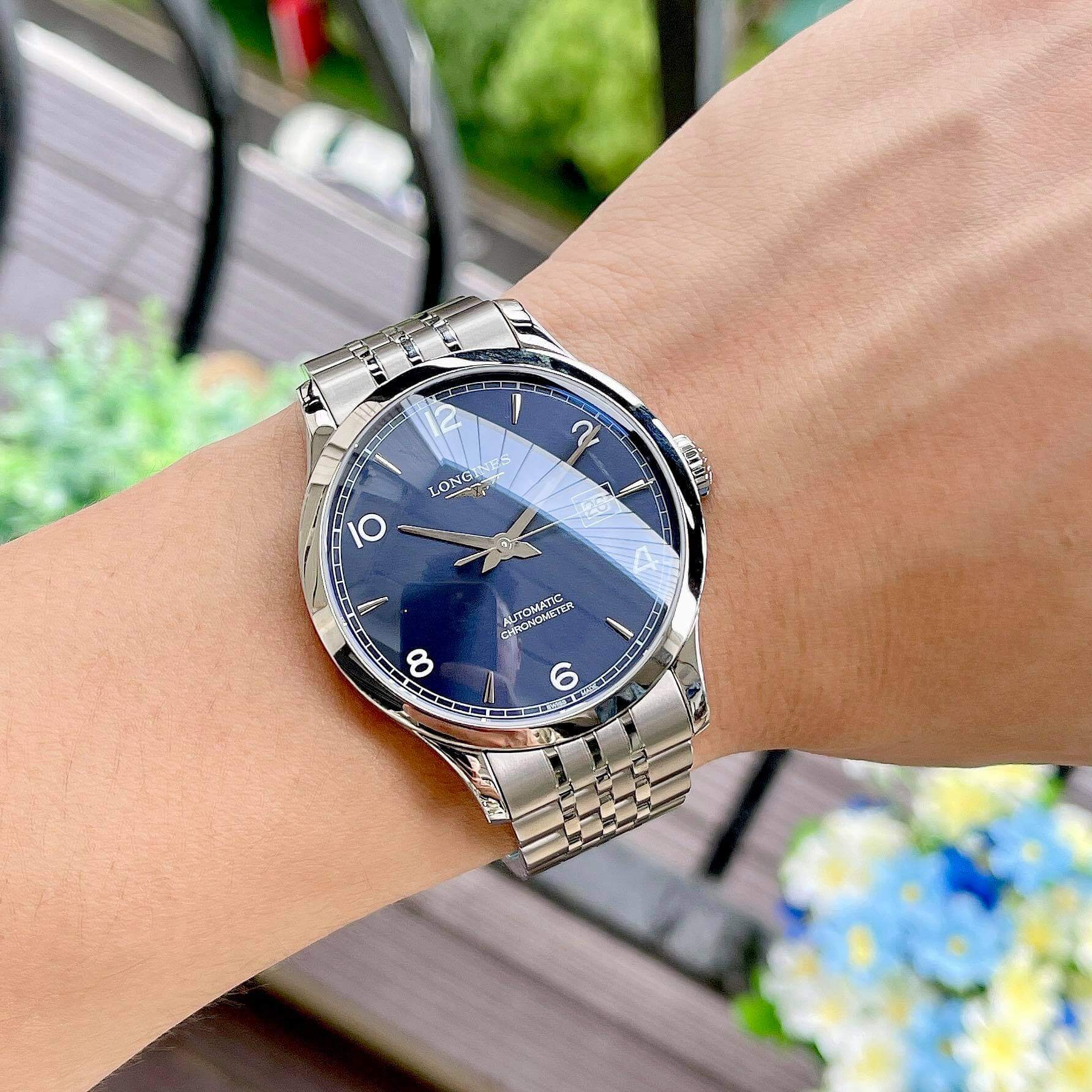 ĐỒNG HỒ LONGINES RECORD L2.821.4.96.6 ( L28214966 ) 40MM