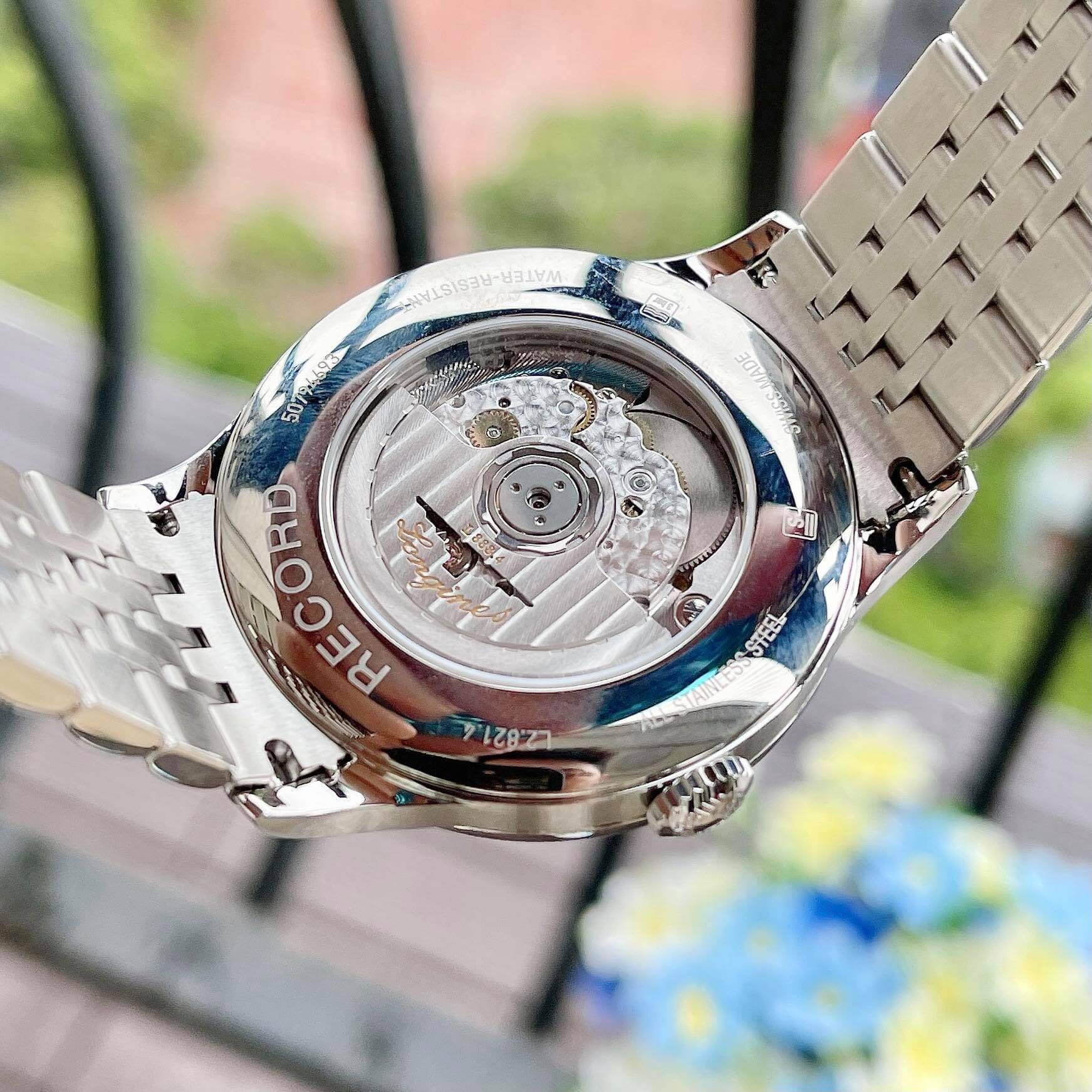 ĐỒNG HỒ LONGINES RECORD L2.821.4.96.6 ( L28214966 ) 40MM