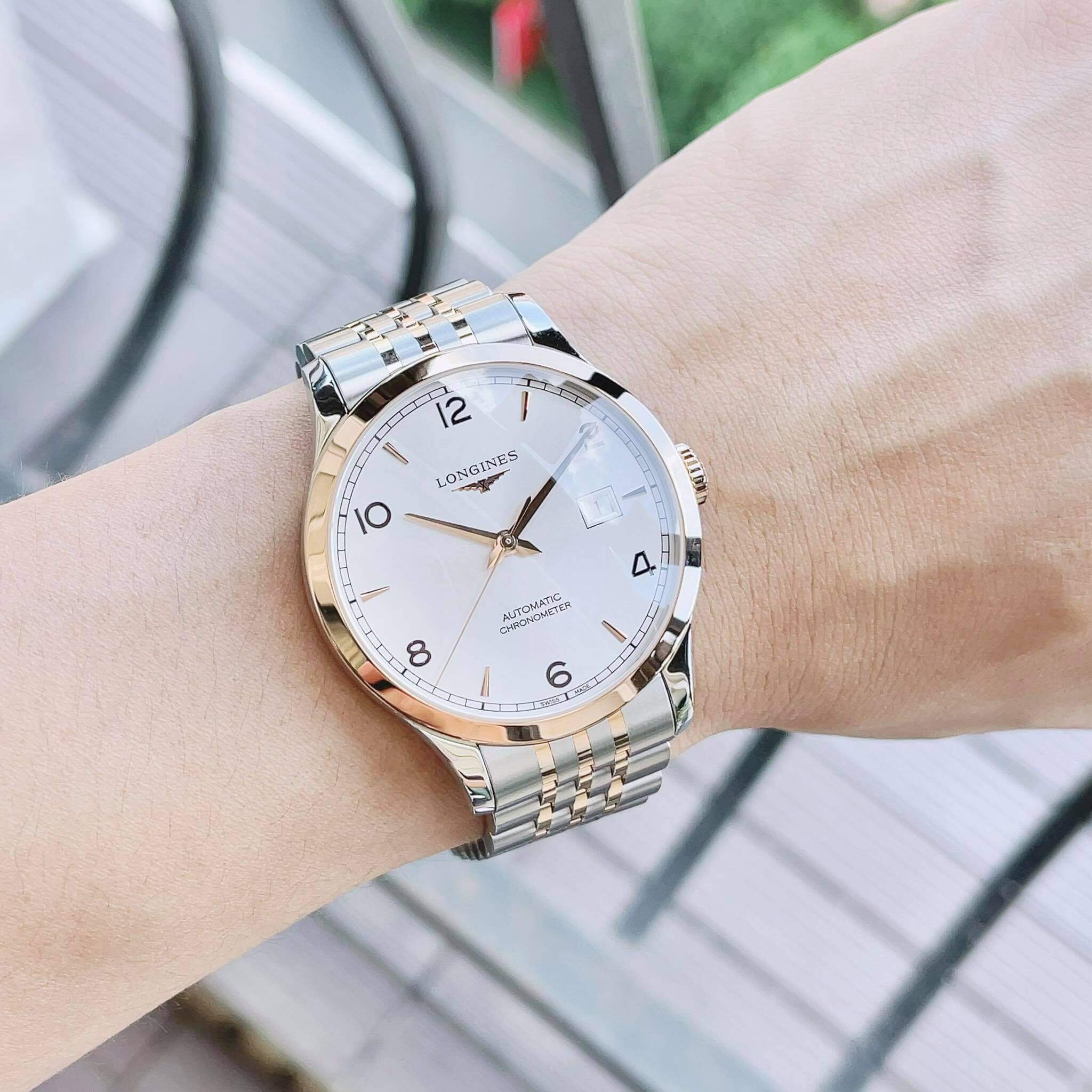 ĐỒNG HỒ LONGINES RECORD L2.821.5.76.7 COLLECTION WATCH 40MM ( L28215767)