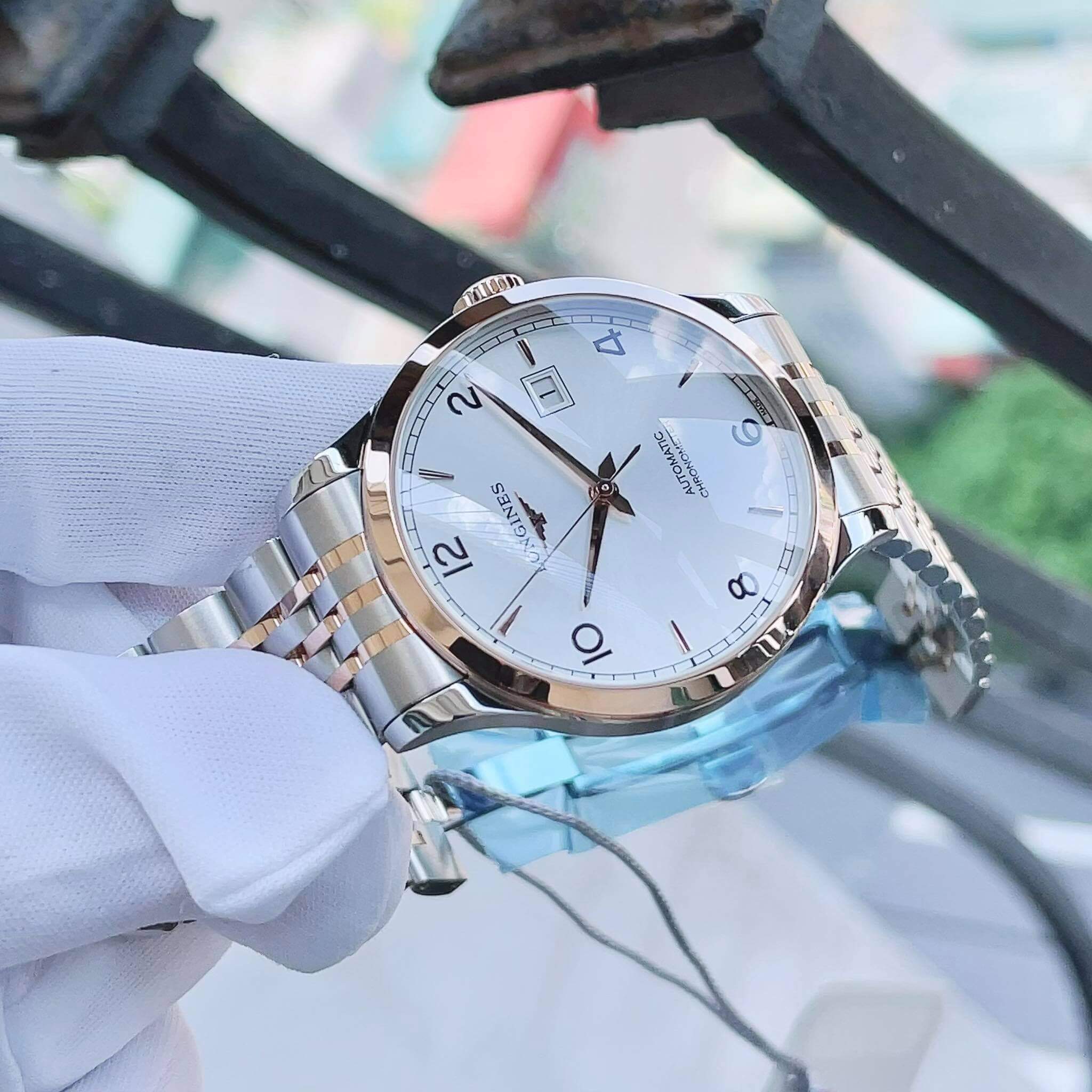 ĐỒNG HỒ LONGINES RECORD L2.821.5.76.7 COLLECTION WATCH 40MM ( L28215767)