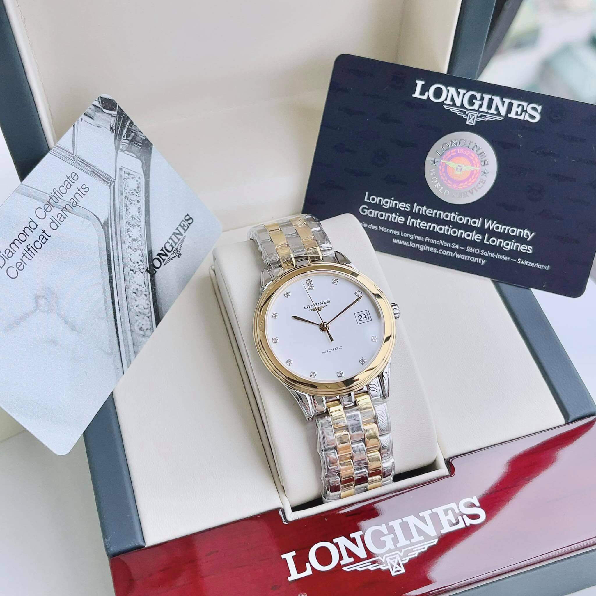 ĐỒNG HỒ LONGINES FLAGSHIP L4.774.3.27.7 WATCH 36MM (L47743277)