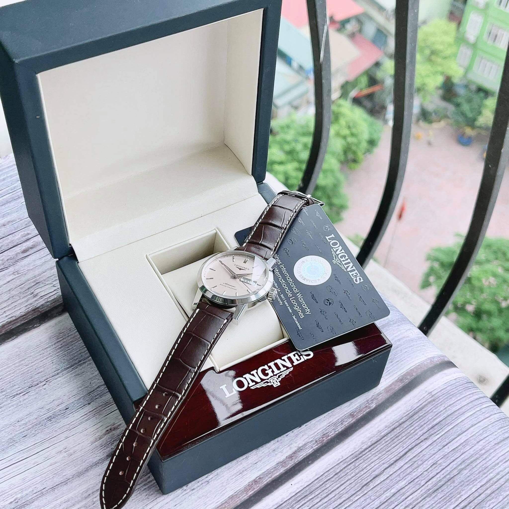 ĐỒNG HỒ LONGINES 1832 L4.827.4.92.2 (L48274922) AUTOMATIC 40MM