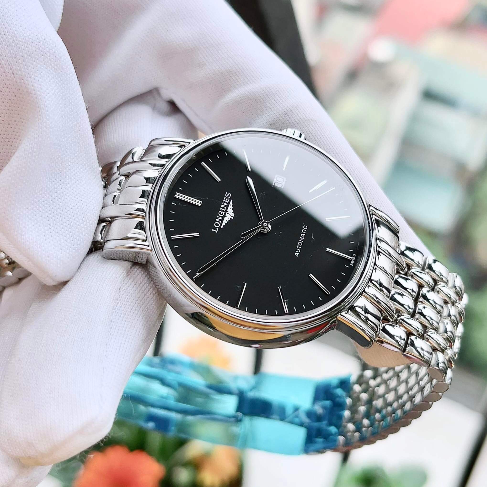 ĐỒNG HỒ LONGINES PRÉSENCE AUTOMATIC INDEXES L4.922.4.52.6 L4922.4526