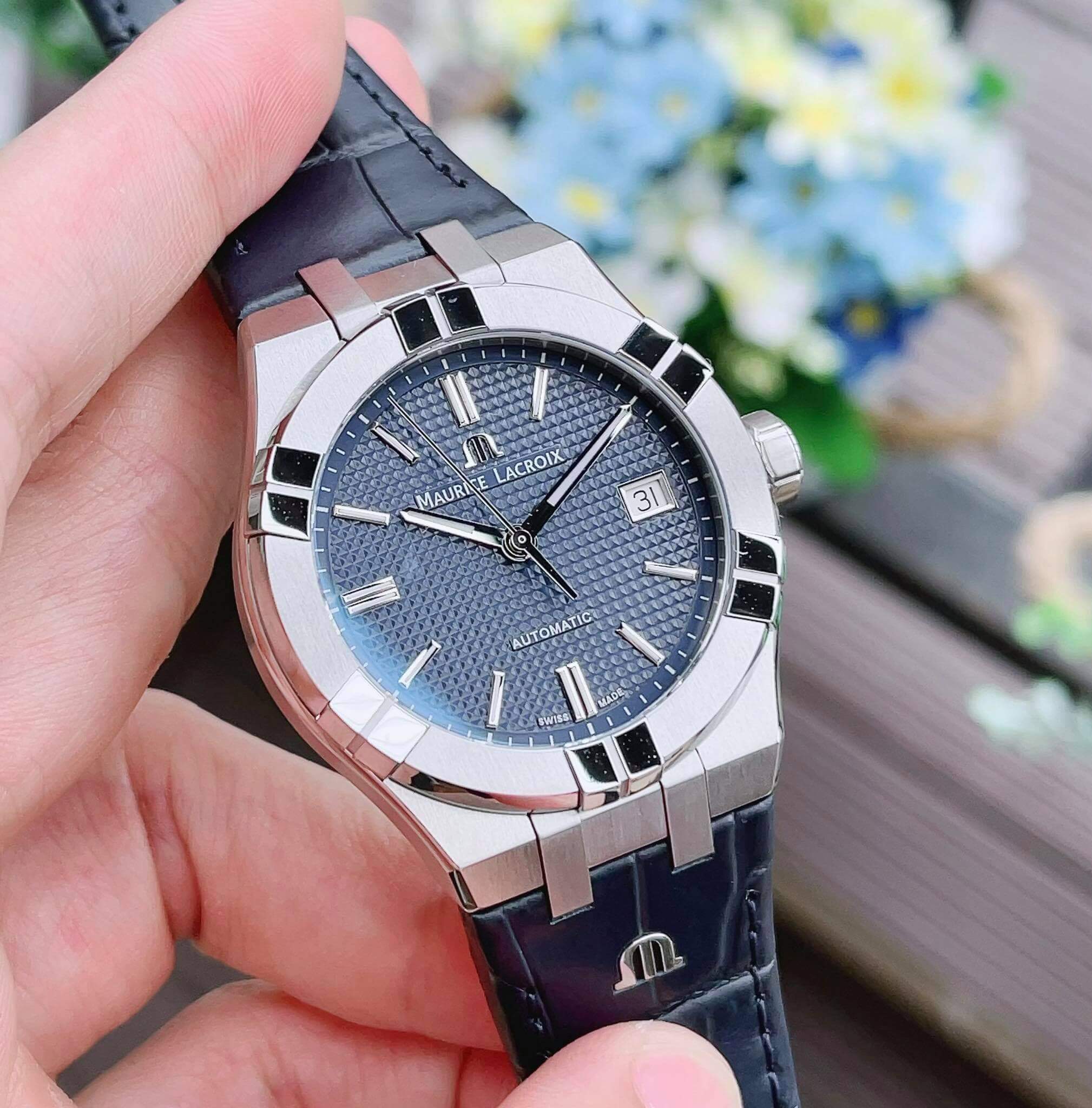 ĐỒNG HỒ NAM MAURICE LACROIX AIKON 39MM – AI6007-SS001-430-1