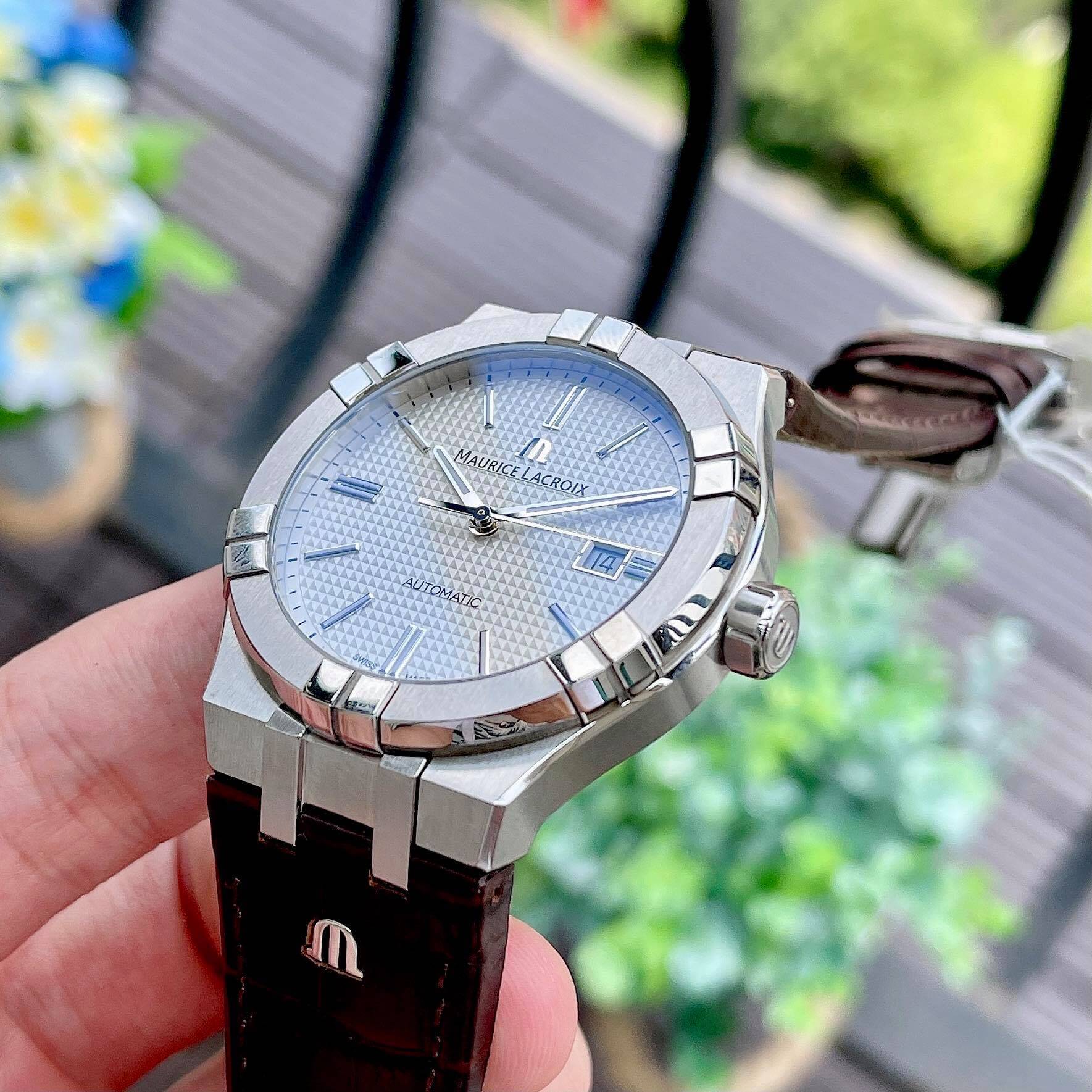 Maurice lacroix aikon white hotsell dial