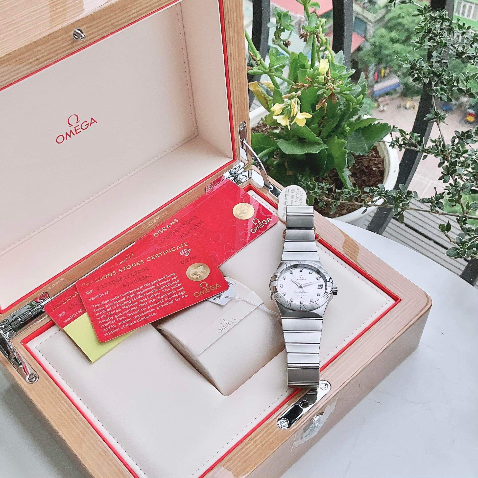 ĐỒNG HỒ OMEGA CONSTELLATION CO-AXIAL 38MM 123.10.38.21.52.001 (12310382152001)