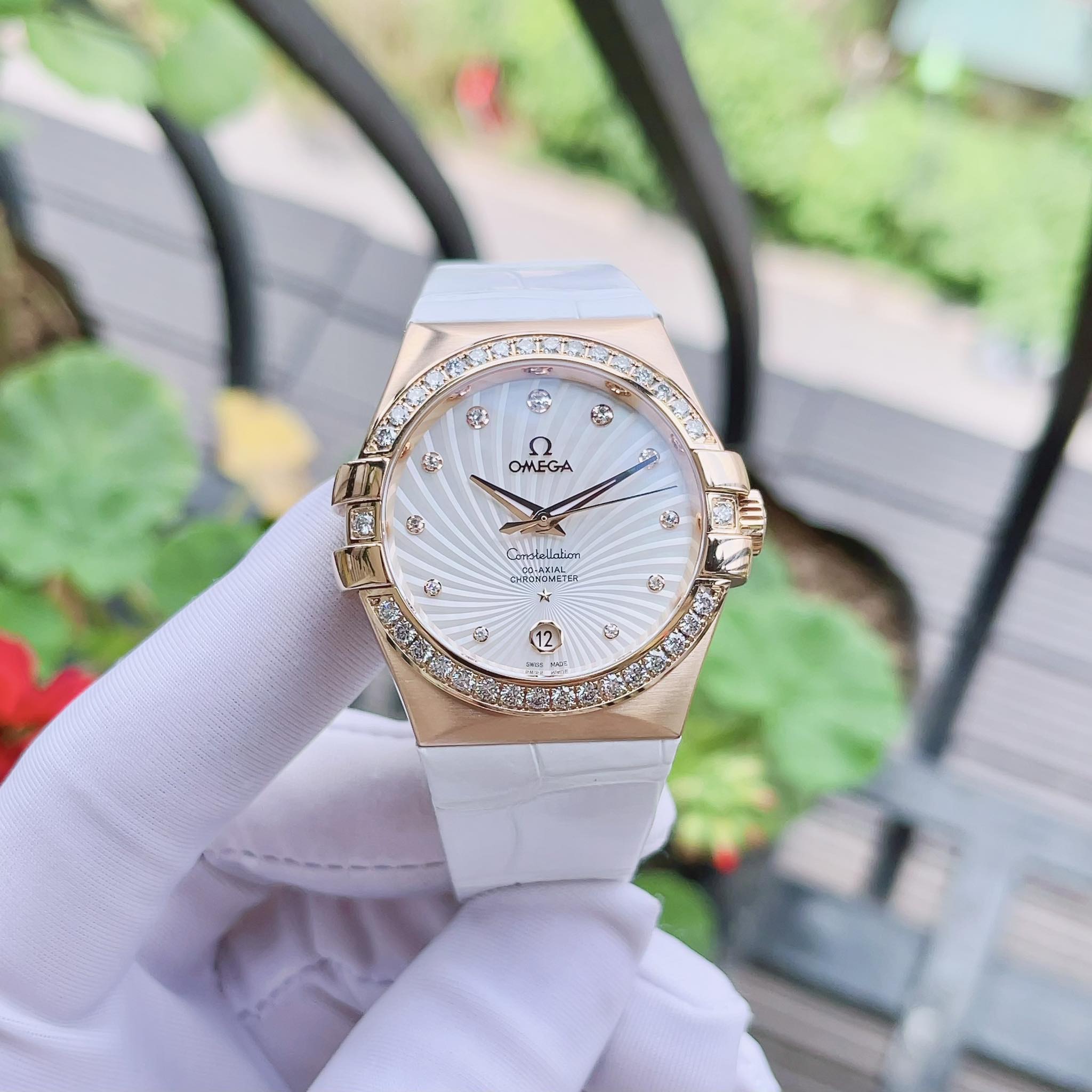 Omega Constellation Uhren Omega Damen đồng Hồ Omega Damen Constellation Đồng Hồ Omega Constellation