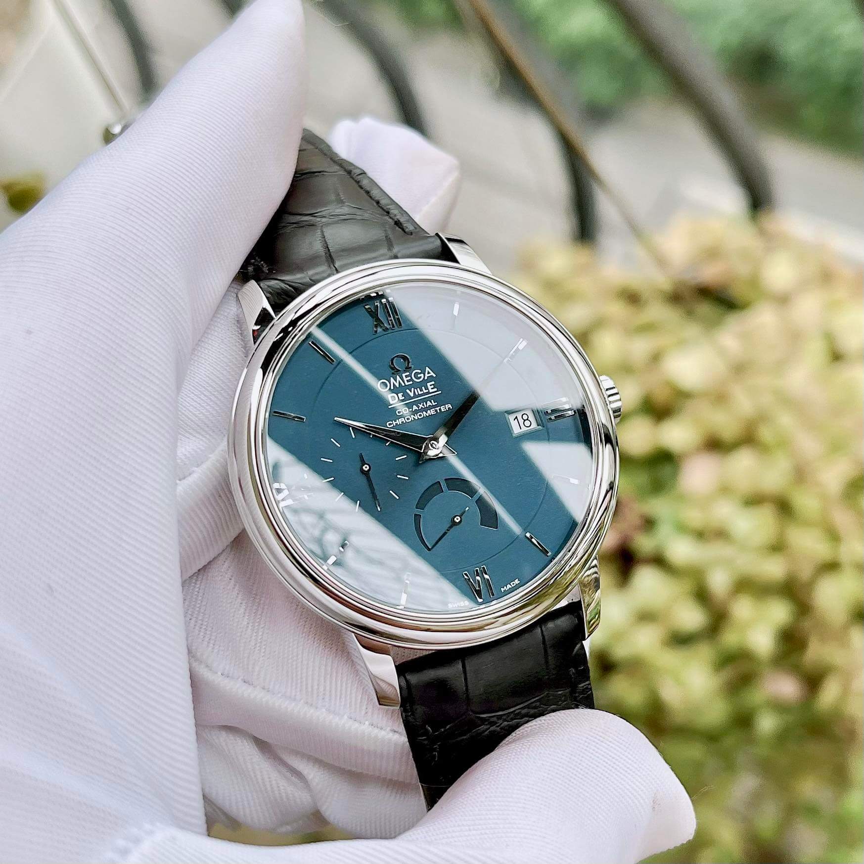 ĐỒNG HỒ NAM OMEGA 42413402103001 424.13.40.21.03.001 SIZE 39.5