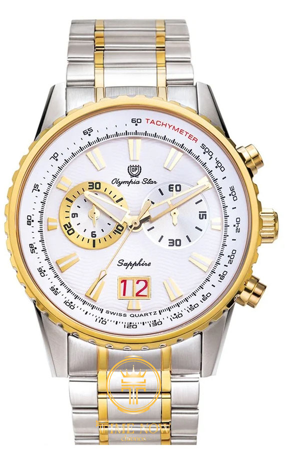 ĐỒNG HỒ NAM OLYM PIANUS OP589-01MSK-T QUARTZ WHITE DIAL DÂY DEMI