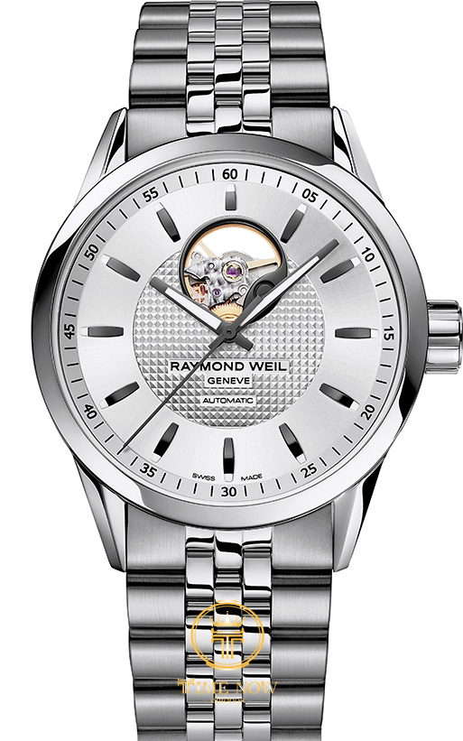 RAYMOND WEIL 2710-ST-65031 FREELANCER AUTOMATIC WATCH 42MM