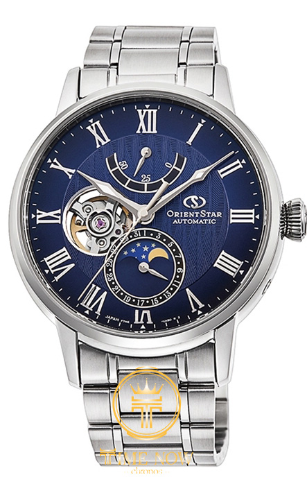 ĐỒNG HỒ NAM ORIENT STAR MOONPHASE BLUE RK-AY0103L