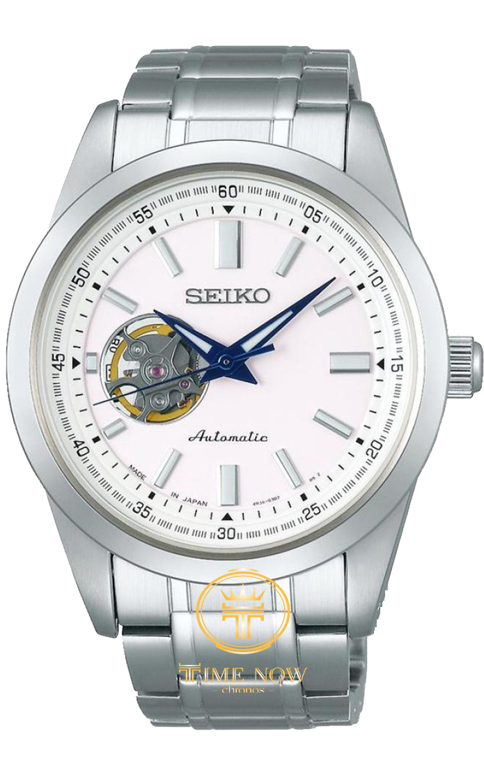 ĐỒNG HỒ SEIKO OPEN HEART WHITE - SCVE049