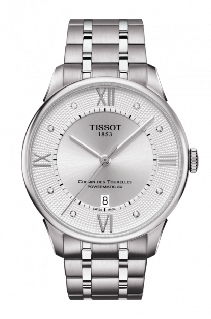 ĐỒNG HỒ TISSOT CHEMIN DES TOURELLES POWERMATIC 80 T099.407.11.033.00 (T0994071103300) DÂY THÉP 42MM