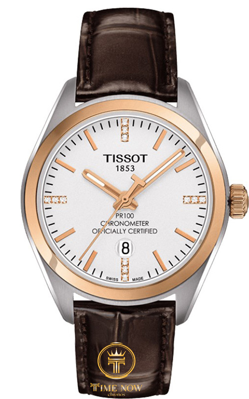 ĐỒNG HỒ NỮ TISSOT PR 100 T101.251.26.036.00 COSC 33MM (T1012512603600)