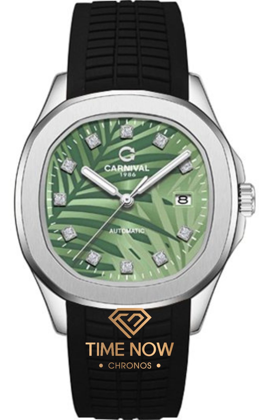 ĐỒNG HỒ CARNIVAL 8115G DÂY CAO SU