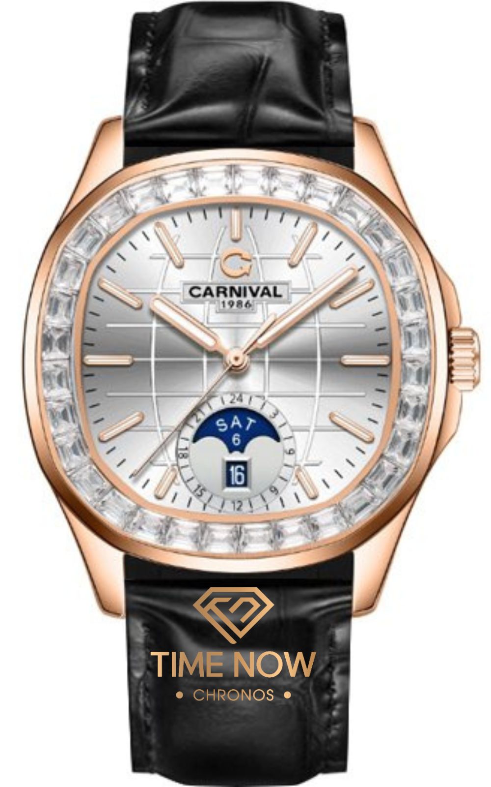 ĐỒNG HỒ CARNIVAL 8113G2 - DÂY DA