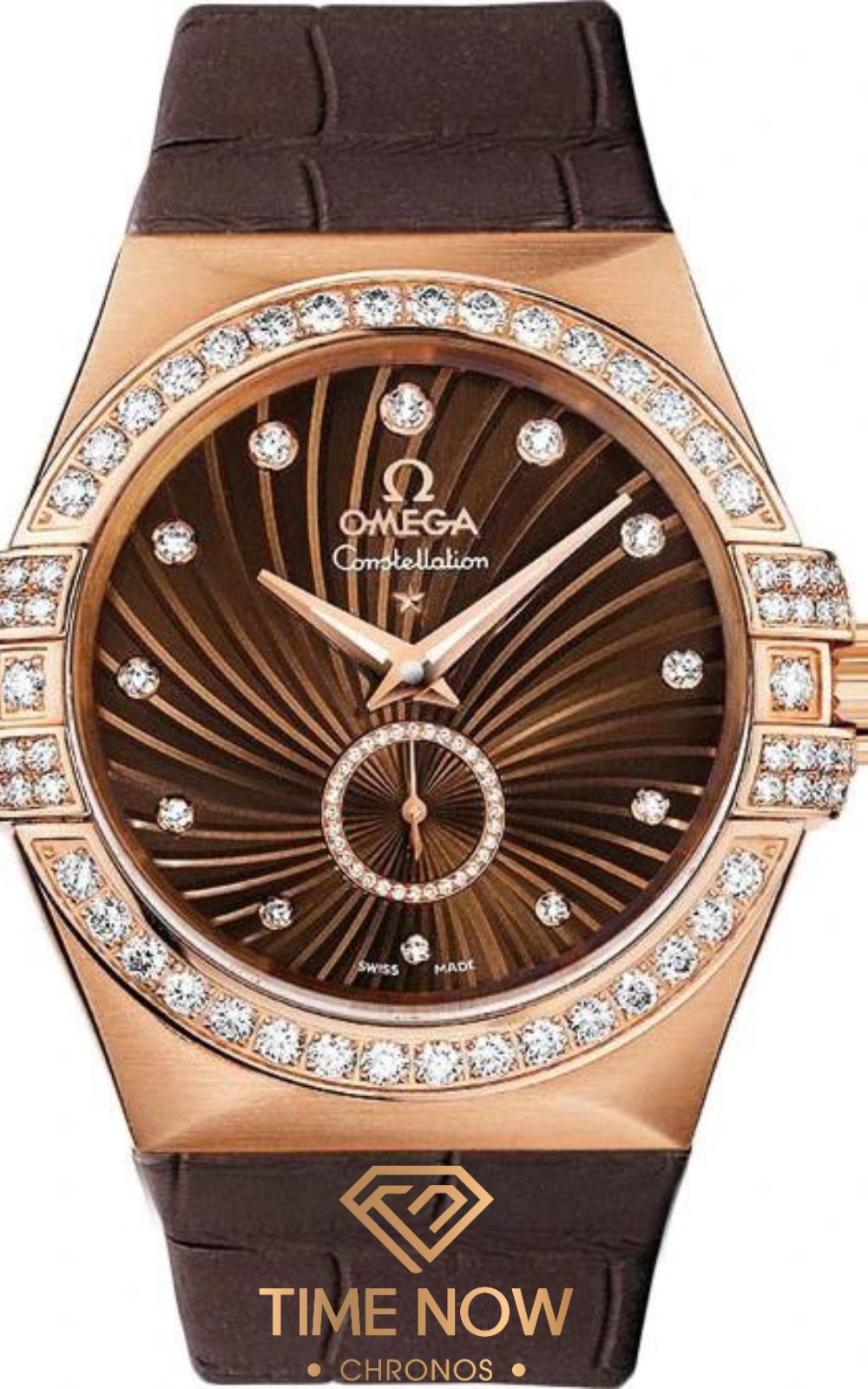 ĐỒNG HỒ OMEGA CONSTELLATION 12358352063001 123.58.35.20.63.001 DIAMOND SMALL SECOND