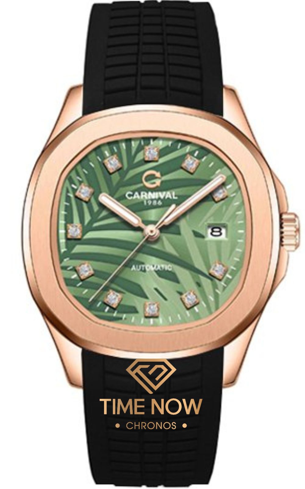 ĐỒNG HỒ CARNIVAL 8115G DÂY CAO SU