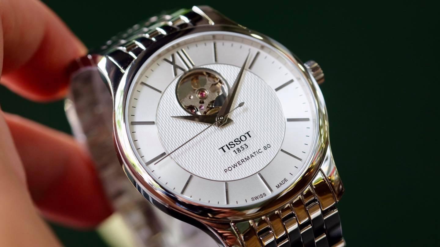 ĐỒNG HỒ TISSOT TRADITION POWERMATIC 80 OPEN HEART T063.907.11.038.00 (T0639071103800)