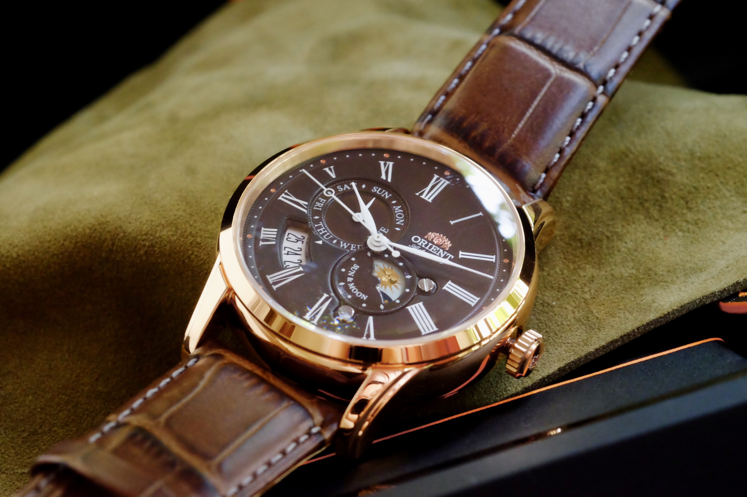 ĐỒNG HỒ ORIENT SUN AND MOON GEN 3 CAFE FAK00003T0 ( SAK00003T0 )