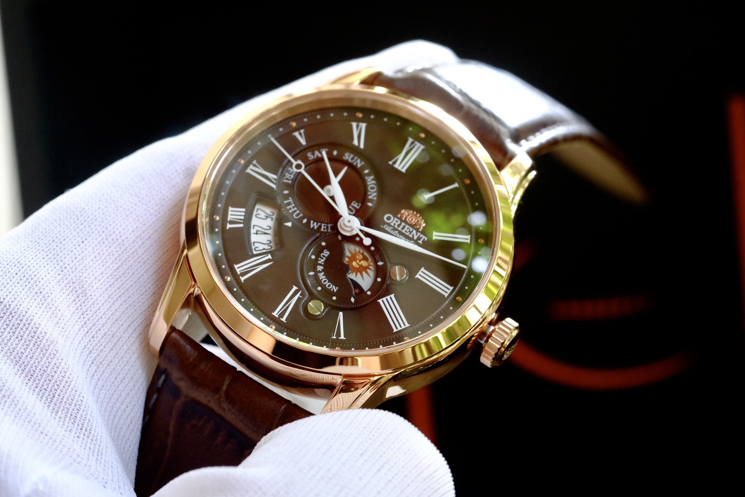 ĐỒNG HỒ ORIENT SUN AND MOON GEN 3 CAFE FAK00003T0 ( SAK00003T0 )