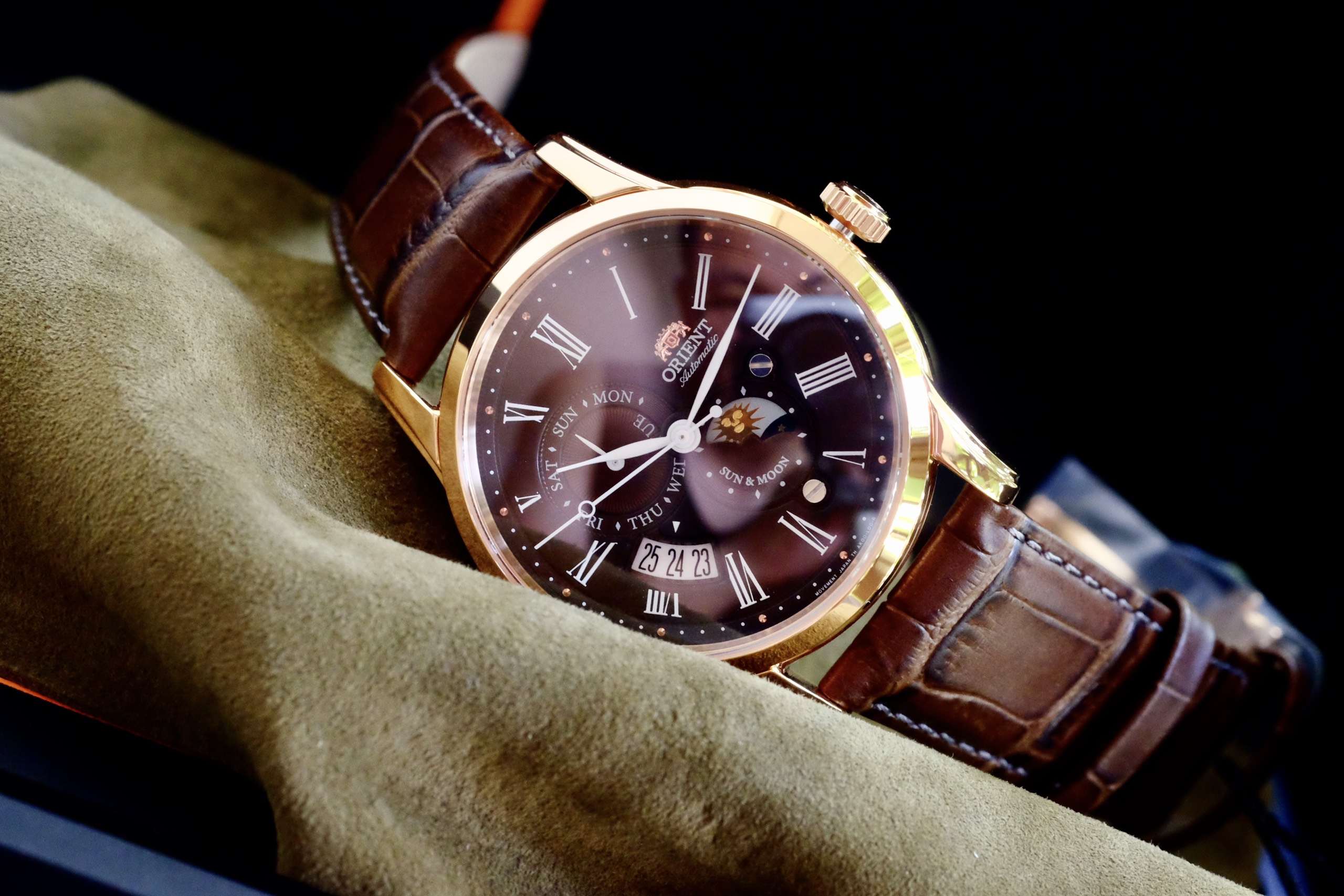 ĐỒNG HỒ ORIENT SUN AND MOON GEN 3 CAFE FAK00003T0 ( SAK00003T0 )