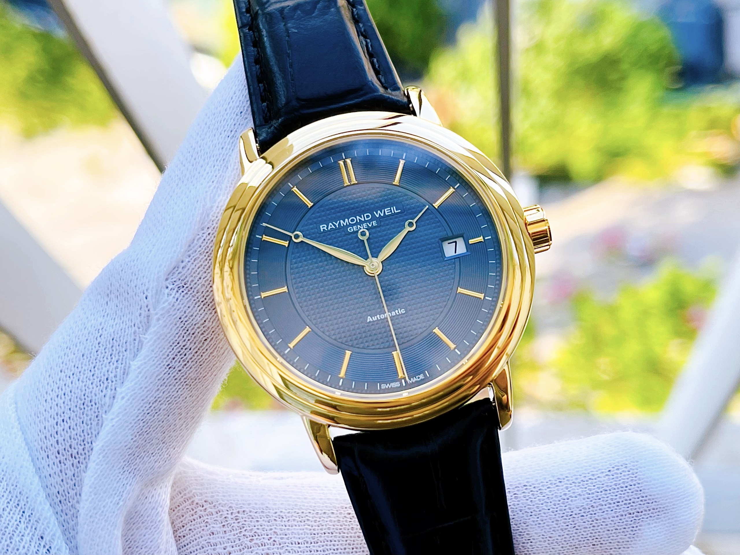 ĐỒNG HỒ RAYMOND WEIL 2837-PC-50001 MAESTRO BLUE WATCH 40MM