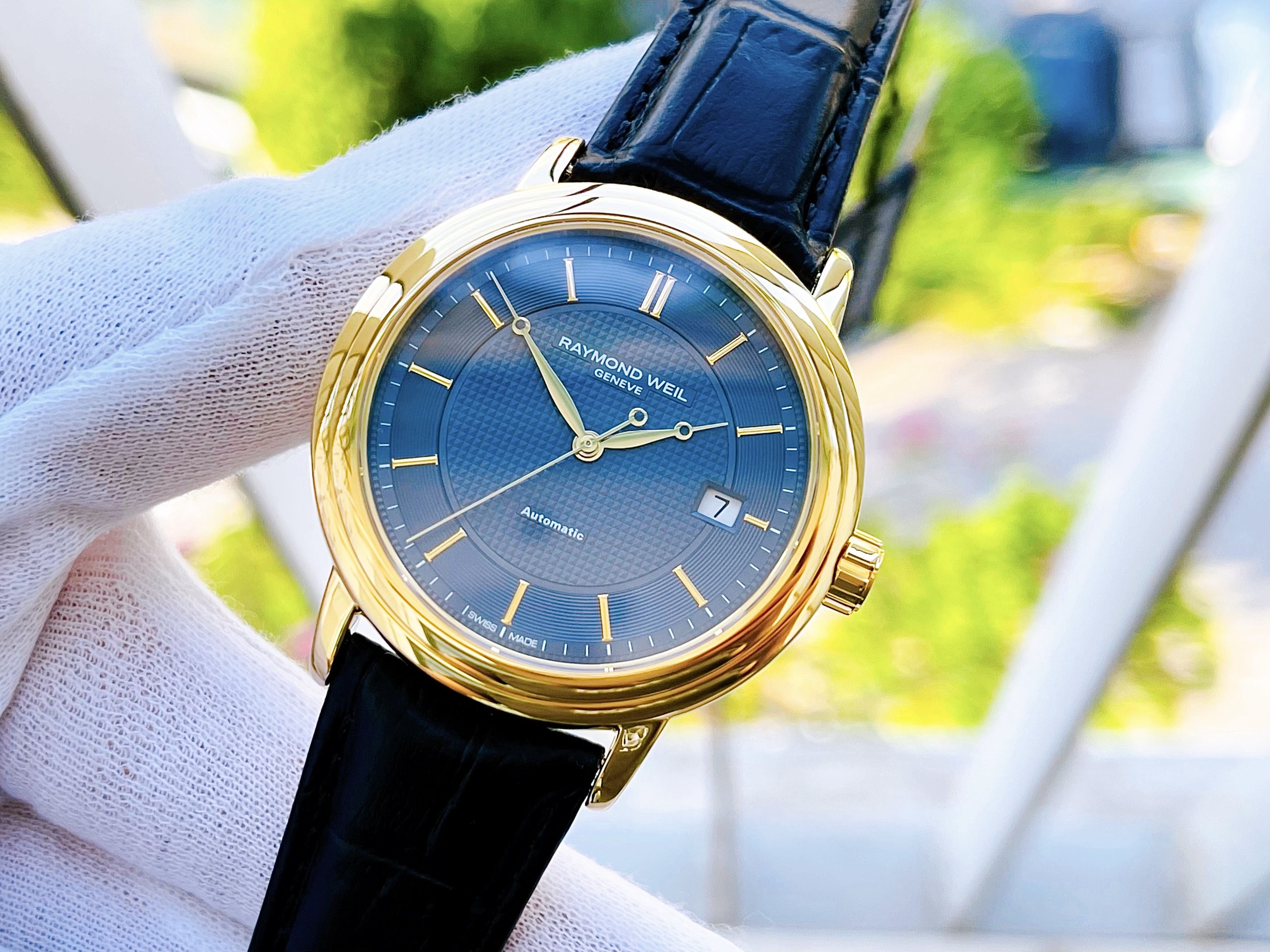 ĐỒNG HỒ RAYMOND WEIL 2837-PC-50001 MAESTRO BLUE WATCH 40MM