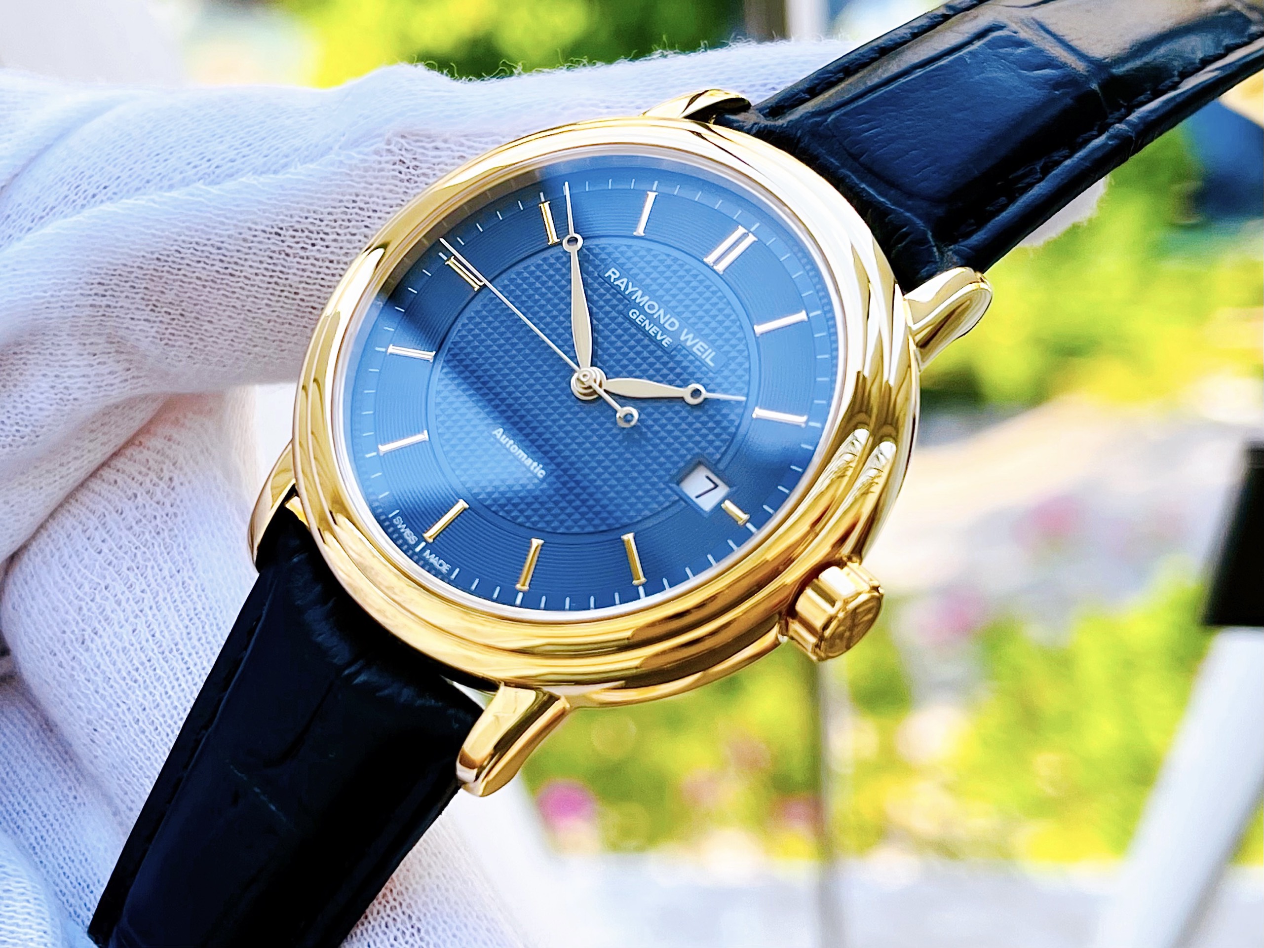 ĐỒNG HỒ RAYMOND WEIL 2837-PC-50001 MAESTRO BLUE WATCH 40MM