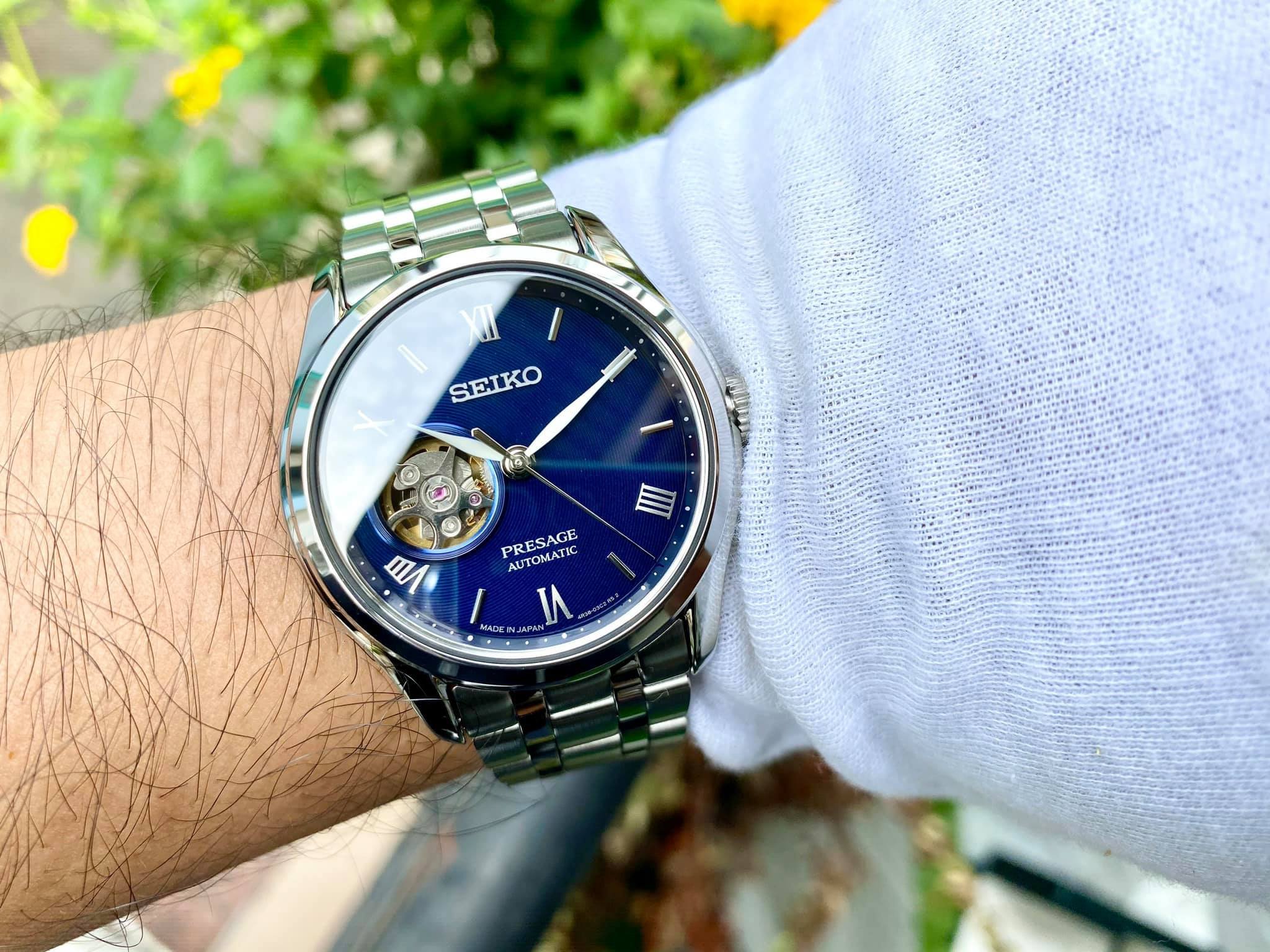 Top 96+ imagen seiko presage blue dial