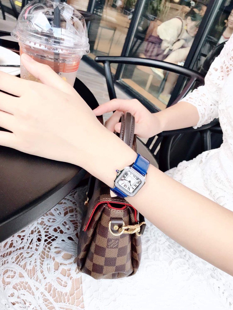 ĐÔNG HỒ NỮ GV2 BY GEVRIL MILAN QUARTZ WHITE DIAL LADIES WATCH 12100